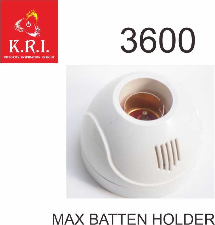 KRI Polycarbonate Light Holders Electrical Holder_1