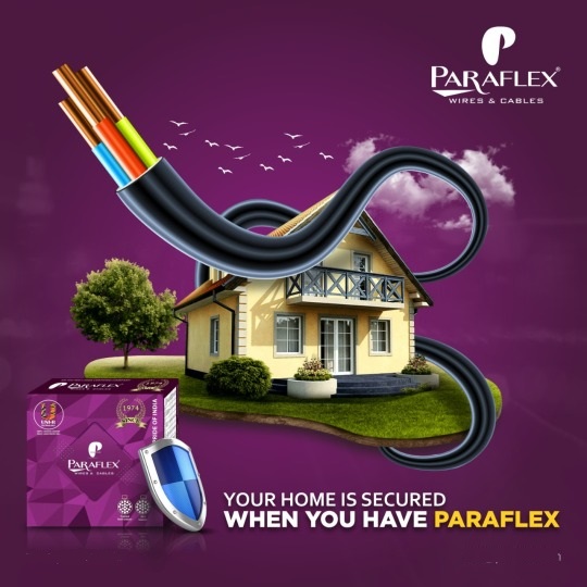 PARAFLEX 1.5 sqmm FRLSH Electric Wire Black 180 m_3