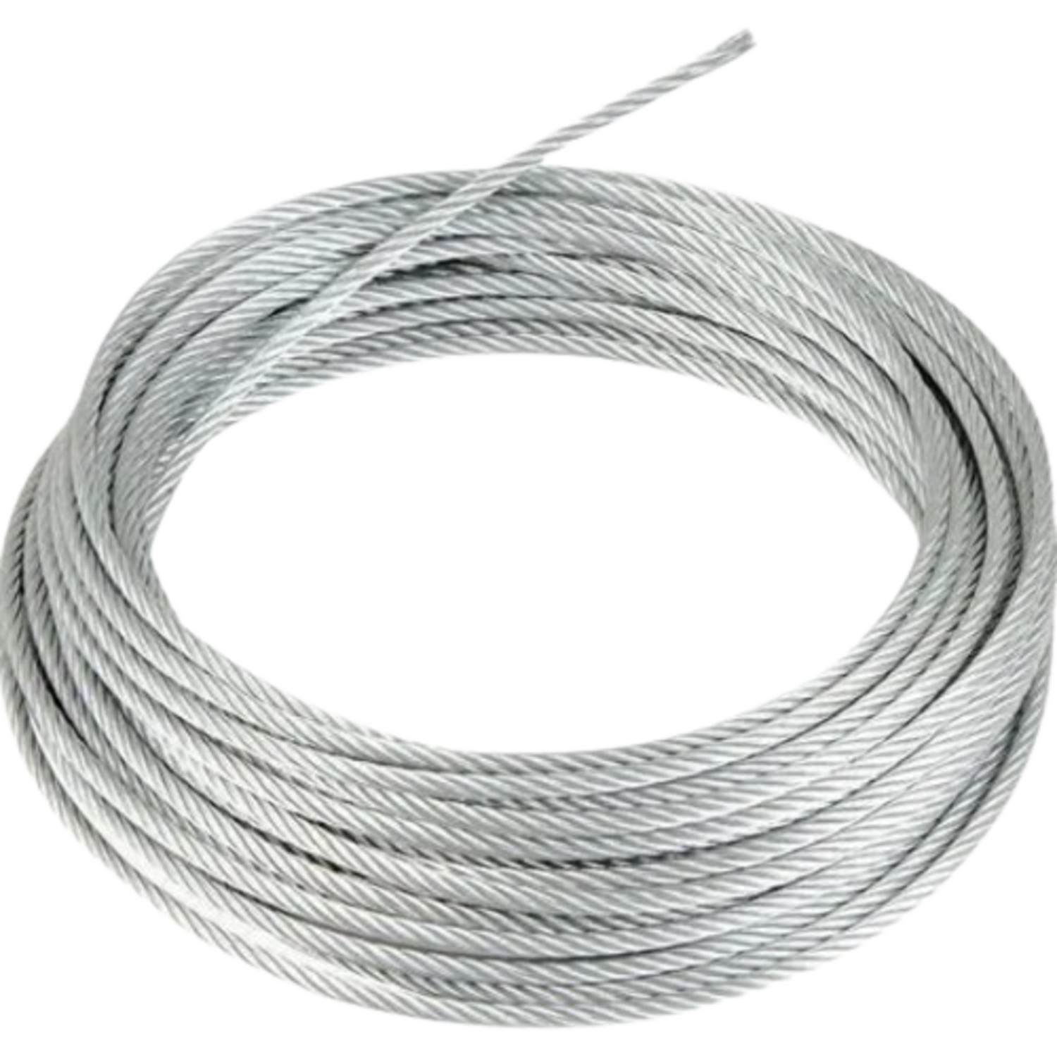 Girnar SS 304 1 - 10 mm Stainless Steel Wire Rope 3 x 7 m Steel Core_0