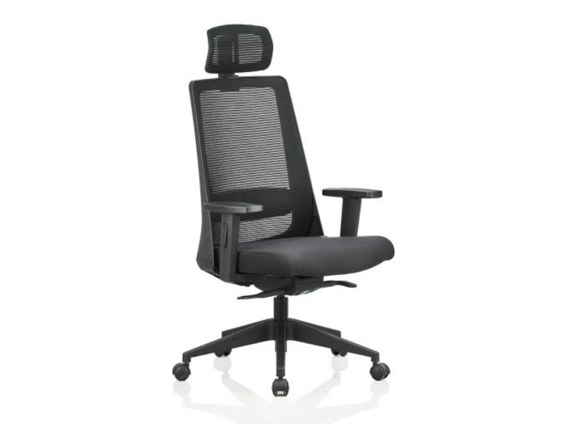 Featherlite Revolving Black 1080 x 635 x 600 mm Fabric Office Chairs_0