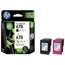 HP 678 Combo Black , Tricolour Ink 350 Ink Cartridges_0