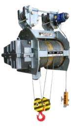 Bajaj Non Flame Proof Single Hook 60 m Lift Electric Wire Rope Hoist_0