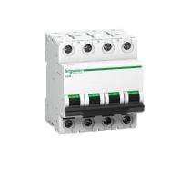 Schneider Electric A9N4P40C Four Pole 40 A C Curve MCB_0