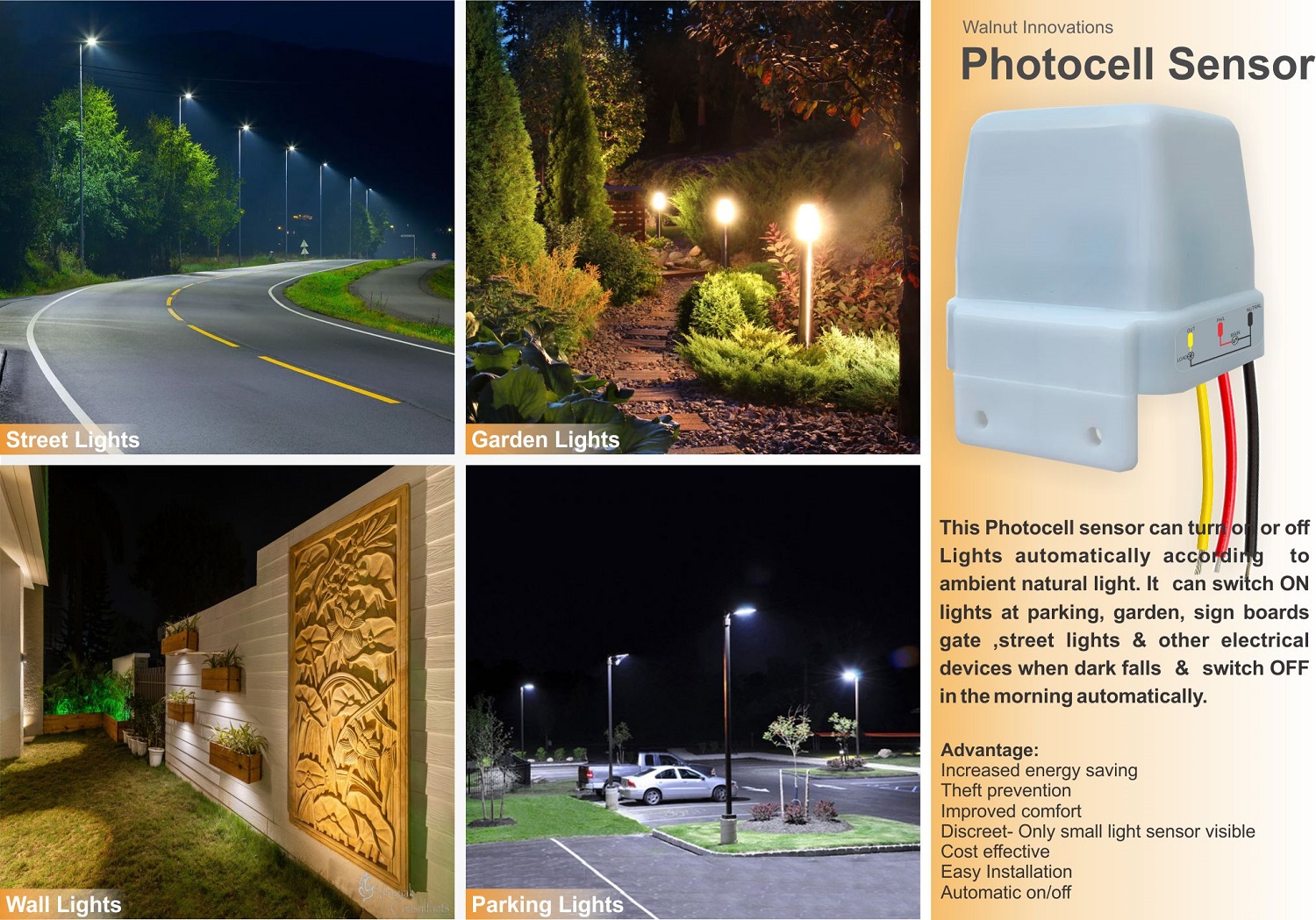 Walnut Innovations Light05 Photocell Switch Light Sensor_2