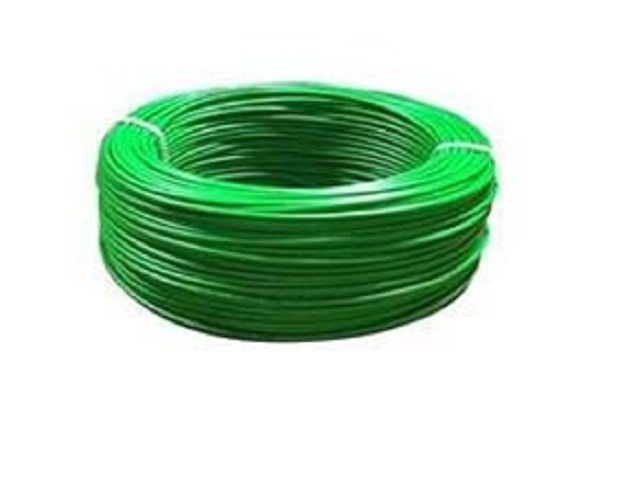 Polycab 4 sqmm FRLF Electric Wire Green 200 m_0