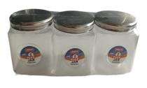 Food Storage Plastic Jar Transparent 1100 mL_0