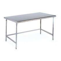 Restaurant Stainless Steel Table 1200 x 800 x 50 mm Silver_0