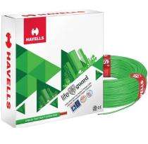 HAVELLS 2.5 sqmm Life Guard FRLSH Electric Wire Green 90 m_0
