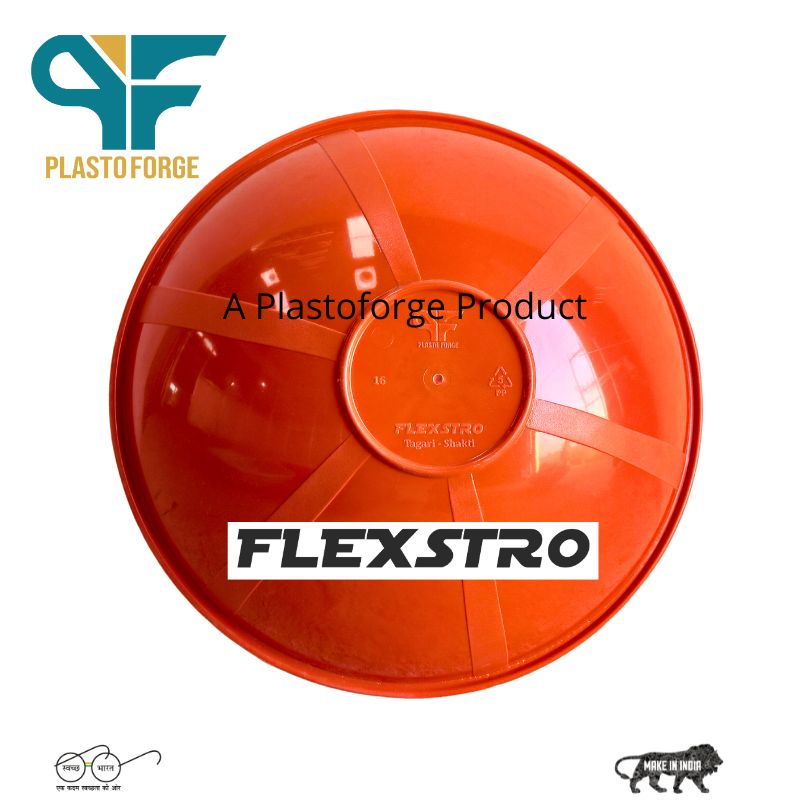 Flexstro Polypropylene Construction Tagari Mortar Pan 15 inch_1