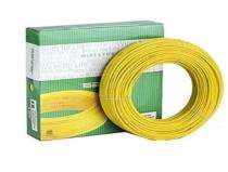 Salzer 4 sqmm FR Electric Wire Yellow 90 m_0