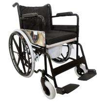 Icare SWC-PC-109 Foldable Mild Steel Wheel Chair 100 kg_0