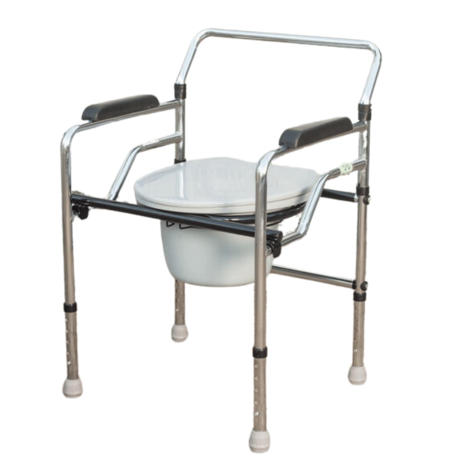 Icare SCC-PC-221 Fixed Commode Chair Mild Steel_0