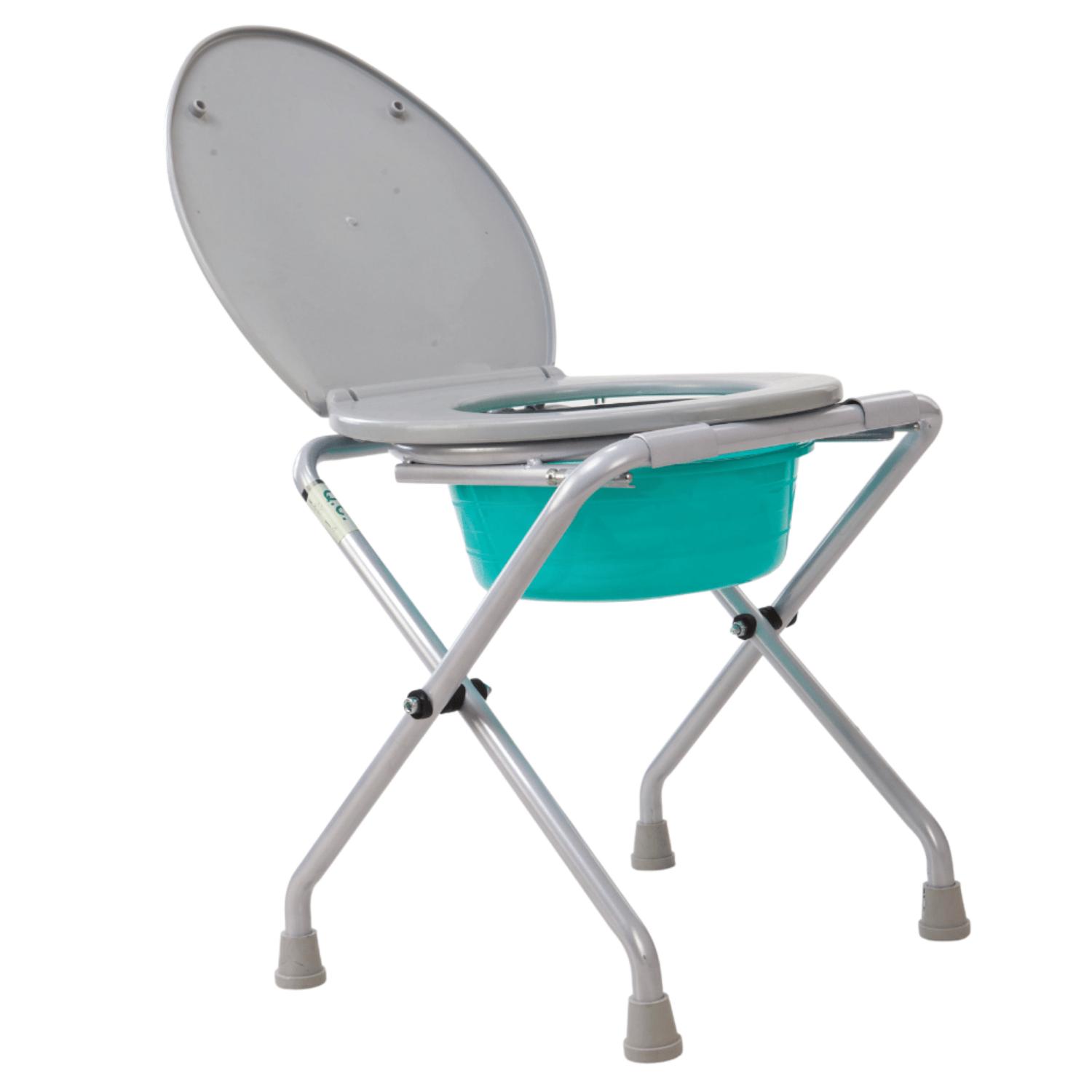 Icare SSC-PC-223 Foldable Commode Chair Mild Steel_0