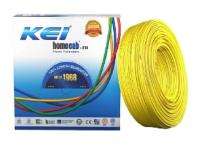KEI 0.75 sqmm FR Electric Wire Yellow 180 m_0
