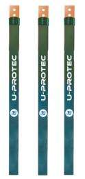 U-PROTEC Pipe in Strip Copper 3 m Earthing Electrodes_0