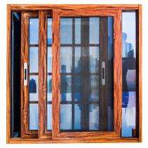 Lucky Sliding Window Aluminium Doors and Windows Brown_0
