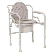 Icare SSC-PC-255G Foldable Commode Chair Mild Steel_0