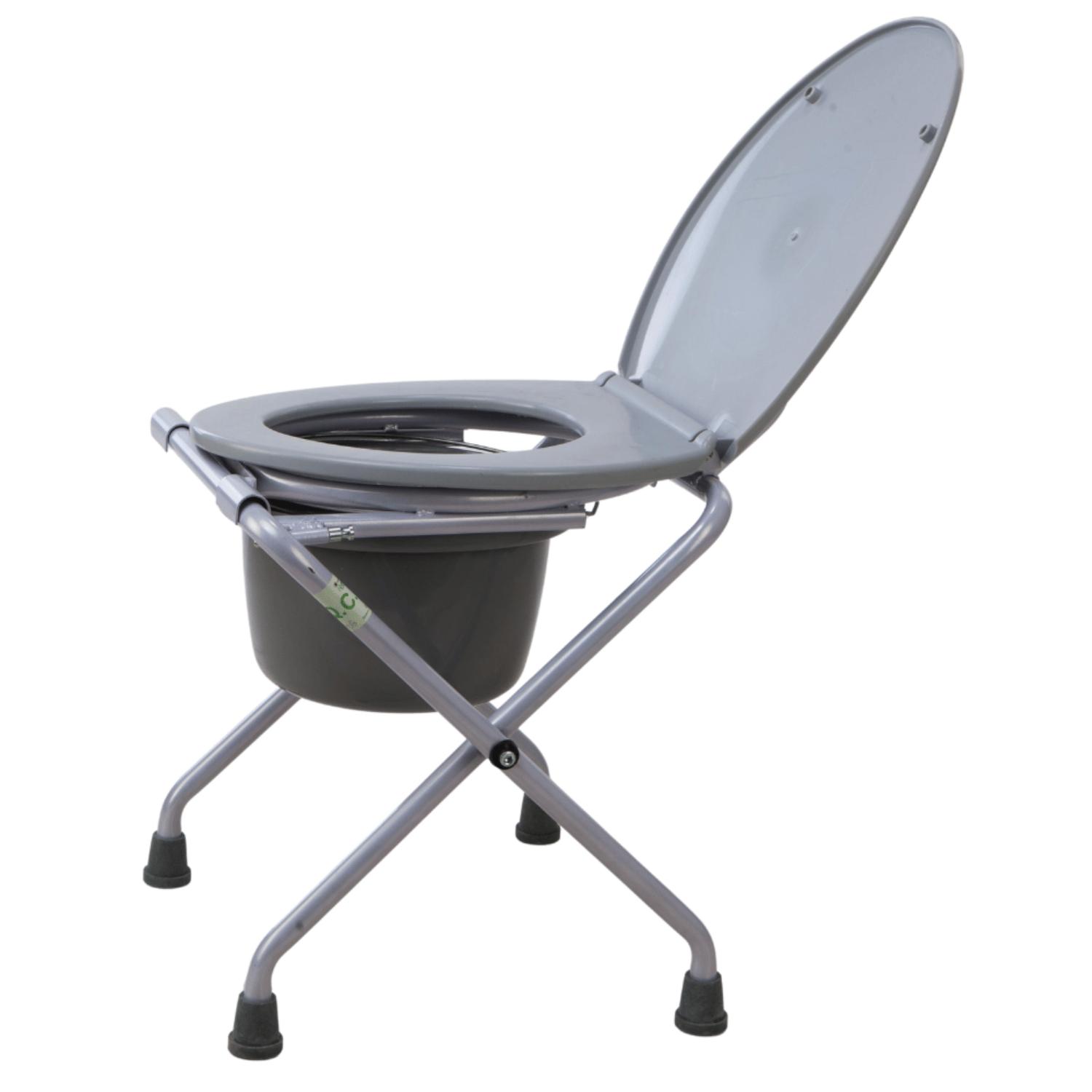 Icare SCC-PC-224 Foldable Commode Chair Mild Steel_0
