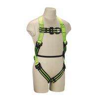 Aktion Polyester Full Body Double Rope Scaffold Hook Safety Harness XXL_0
