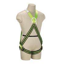 Aktion Polyester Full Body Double Rope Scaffold Hook Safety Harness XXL_0