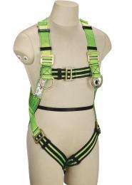 Aktion Polyester Full Body Double Rope Scaffold Hook Safety Harness XXL_0