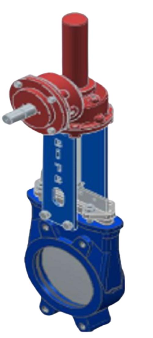 Cair Manual CI Knife Gate Valves 5 inch_1