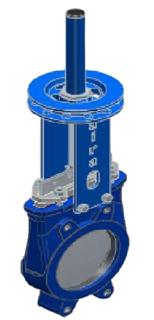 Cair Manual CI Knife Gate Valves 10 inch_2