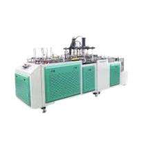 VEM600Y Semi Automatic 100 - 800 gsm Paper Plate Making Machine 4 - 15 inch 80 - 140 Pieces/min_0