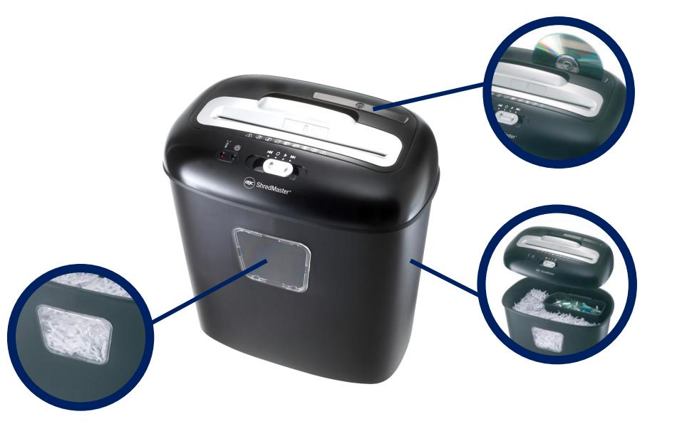 GBC Paper Shredder Cross Cut Duo_1