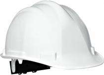 Plastic White Air Ventilated Safety Helmets_0