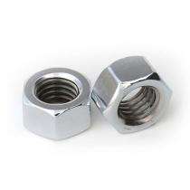 MIC M10 Hexagon Head Nuts Mild Steel 4.6 Zinc Plated IS 1364_0