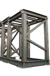 SEIPL Mild Steel Plain Structural Skids 8 x 7 x 5 m Galvanized_0