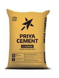 PRIYA CEMENT OPC 53 Grade Cement 50 kg_0