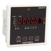 NIPPEN EM-3013 20 mA - 5 A Three Phase LED Energy Meters_0