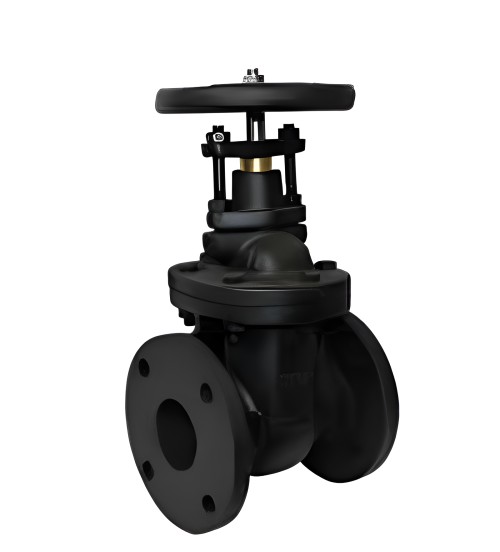 Cair DN 450 mm Manual Cast Steel Gate Valves Flanged GO_1