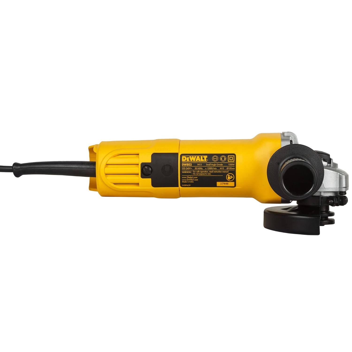DEWALT DW803-IN01 100 mm Angle Grinders 1000 W 12000 rpm_1