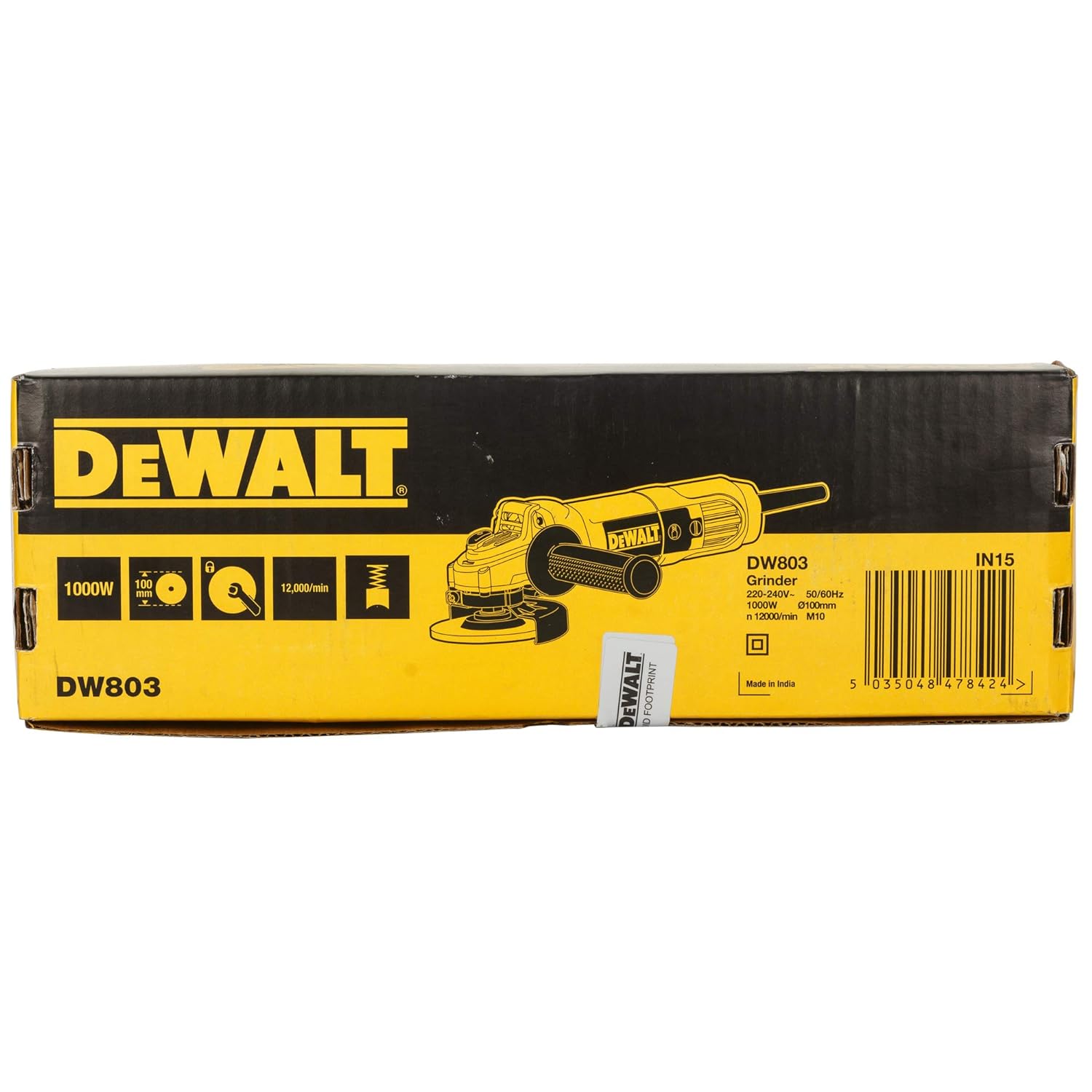 DEWALT DW803-IN01 100 mm Angle Grinders 1000 W 12000 rpm_3