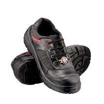 SAFER SA-1503 Real Leather Steel Toe Safety Shoes Black_0