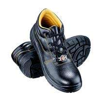 SAFER SA-1501 Real Leather Steel Toe Safety Shoes Black_0