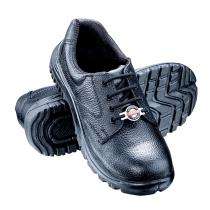SAFER SA-604 Real Leather Steel Toe Safety Shoes Black_0