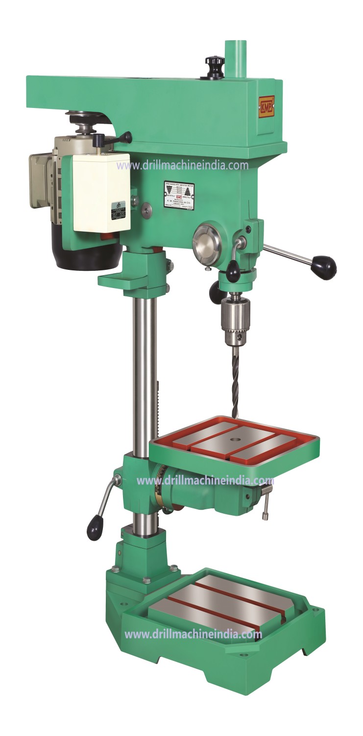 KMP 13 mm Pillar Drilling Machine 105 mm Solid Spindle -6J Taper_1