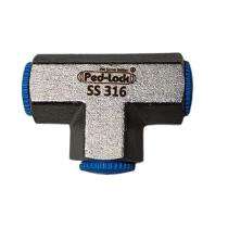 Ped-Lock Stainless Steel Equal Tees 1 inch_0