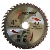 REDFIRE 101 mm Circular Saw Blades CSB001 12000 rpm 20 mm_0