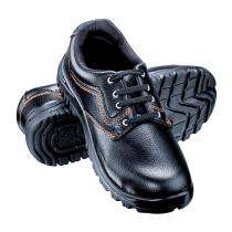 Rainbow RA-703 Synthetic Leather Steel Toe Safety Shoes Black_0