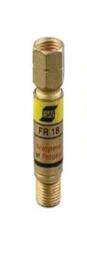 ESAB 1.5 bar Gas Flashback Arrestor FR 18 Oxygen G 3/8 RH_0
