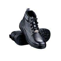 SAFER SA-1510 Real Leather Steel Toe Safety Shoes Black_0