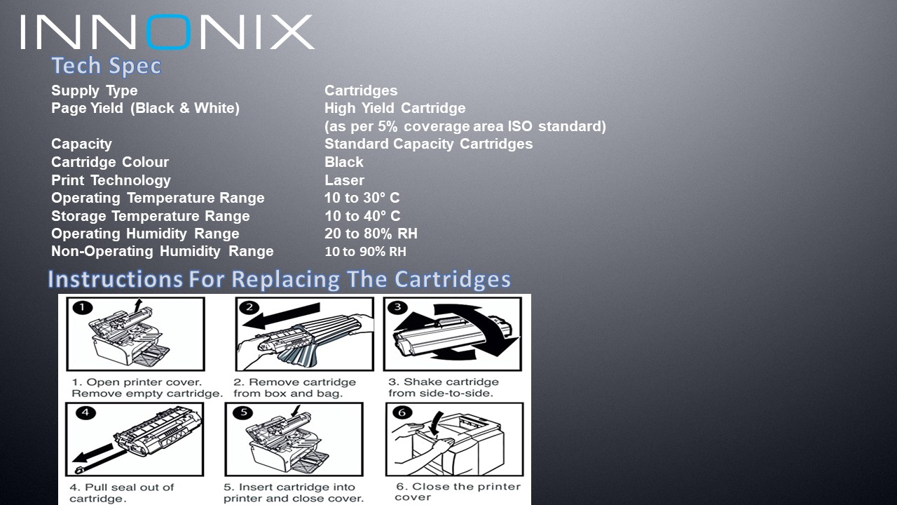 INNONIX Black Toner HP 77A/277A Compatible Ink Cartridge_3