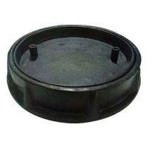 THERMODRAIN Recessed Manhole Cover Ductile Iron Galvanized 600 mm_0