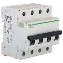 Schneider Electric XC80 Four Pole 32 A C Curve MCB_0