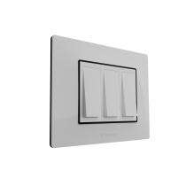 HOSPER RCT04 4 M Cute White Modular Switch Plate Cover_0